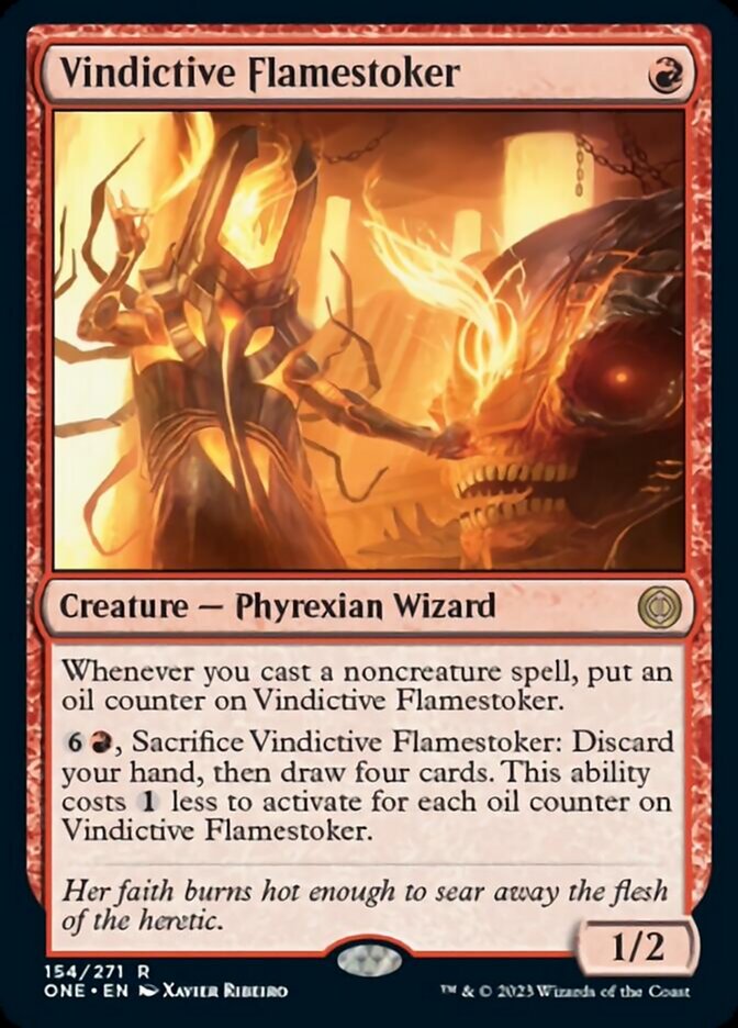 Vindictive Flamestoker [Phyrexia: All Will Be One] | Clutch Gaming