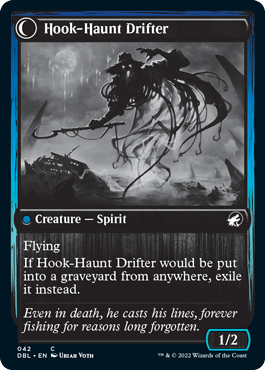 Baithook Angler // Hook-Haunt Drifter [Innistrad: Double Feature] | Clutch Gaming