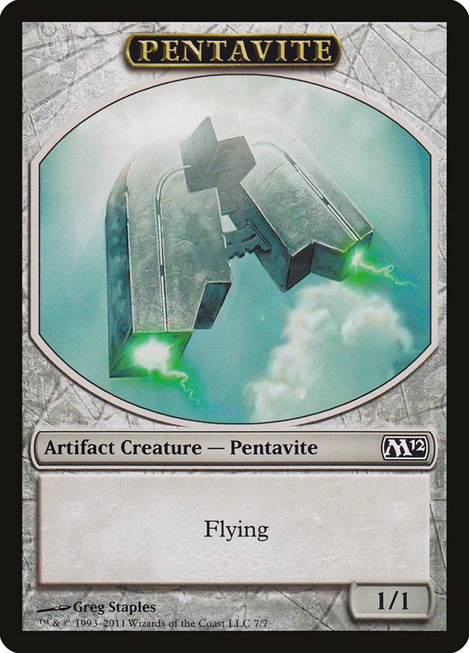 Pentavite Token [Magic 2012 Tokens] | Clutch Gaming