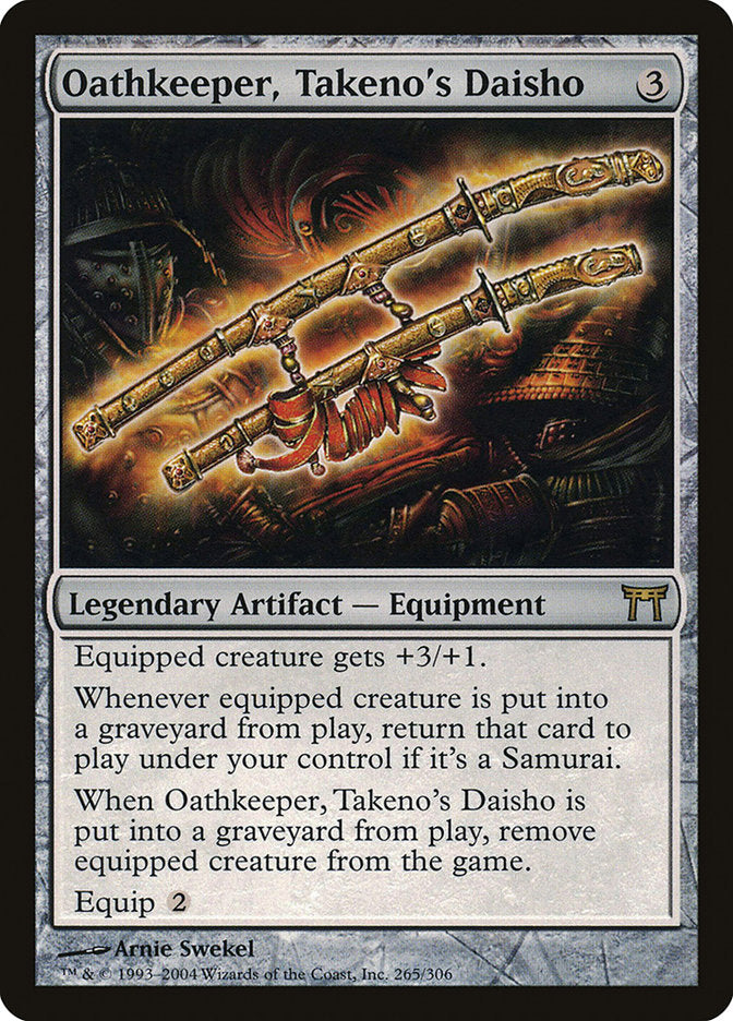 Oathkeeper, Takeno's Daisho [Champions of Kamigawa] | Clutch Gaming