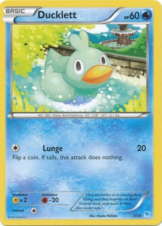 Ducklett (7/30) [XY: Trainer Kit 3 - Suicune] | Clutch Gaming