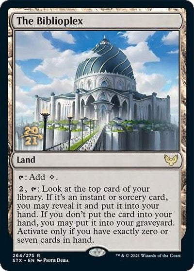 The Biblioplex [Strixhaven: School of Mages Prerelease Promos] | Clutch Gaming