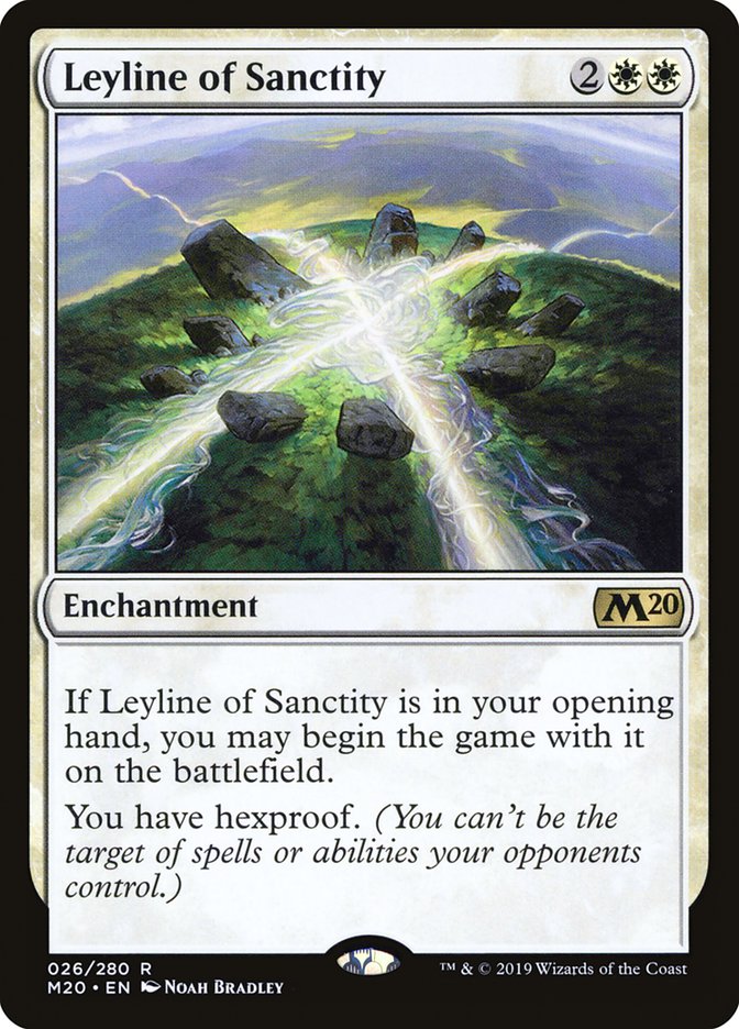 Leyline of Sanctity [Core Set 2020] | Clutch Gaming