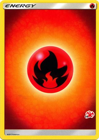 Fire Energy (Charizard Stamp #24) [Battle Academy 2020] | Clutch Gaming