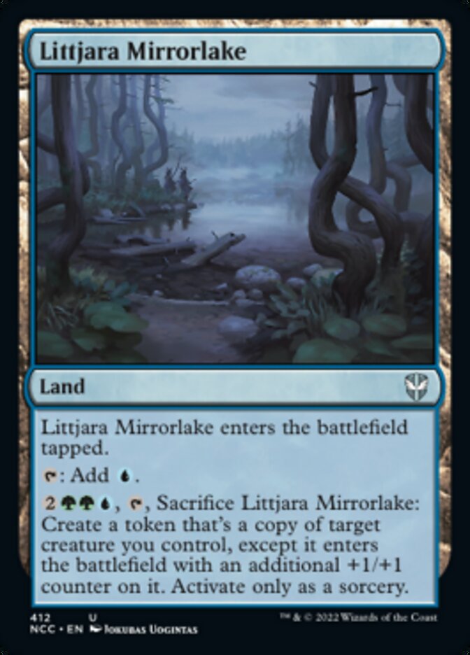 Littjara Mirrorlake [Streets of New Capenna Commander] | Clutch Gaming