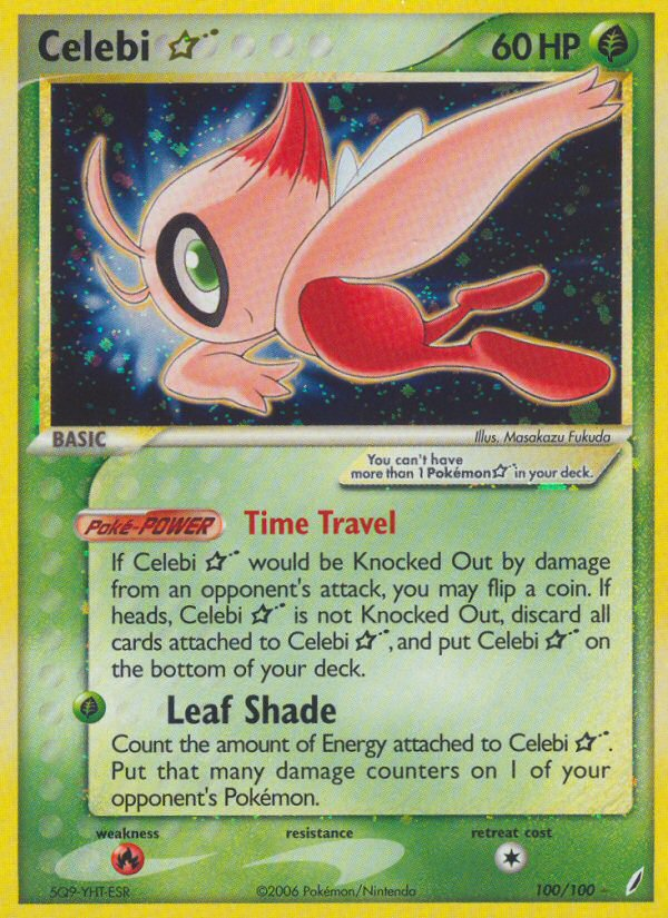 Celebi Star (100/100) [EX: Crystal Guardians] | Clutch Gaming