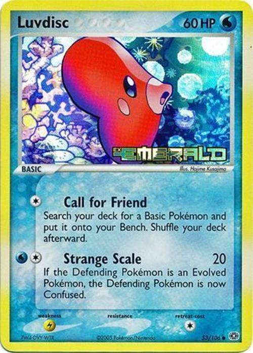 Luvdisc (53/106) (Stamped) [EX: Emerald] | Clutch Gaming