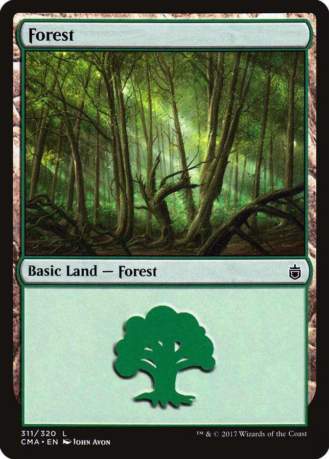 Forest (311) [Commander Anthology] | Clutch Gaming