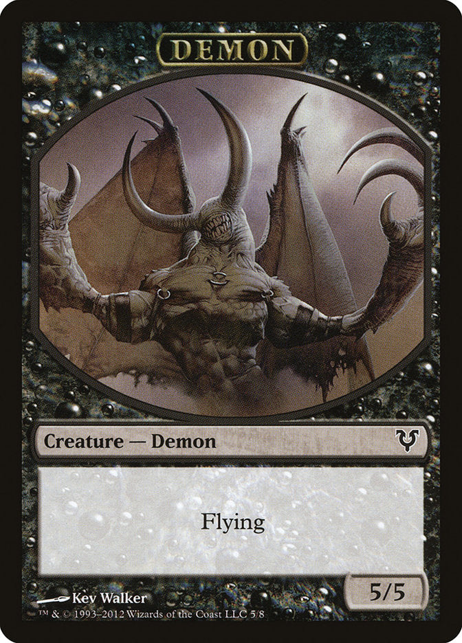 Demon Token [Avacyn Restored Tokens] | Clutch Gaming