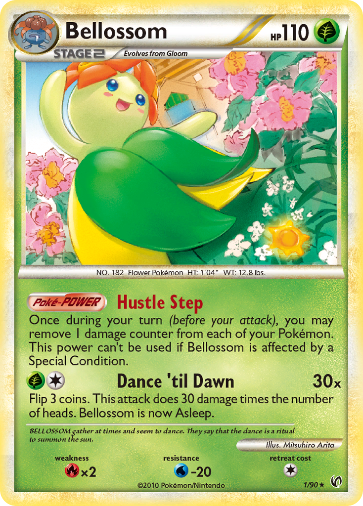 Bellossom (1/90) [HeartGold & SoulSilver: Undaunted] | Clutch Gaming