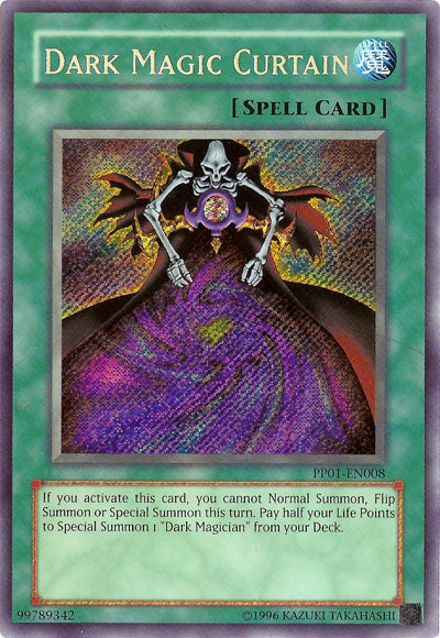 Dark Magic Curtain [PP01-EN008] Secret Rare | Clutch Gaming