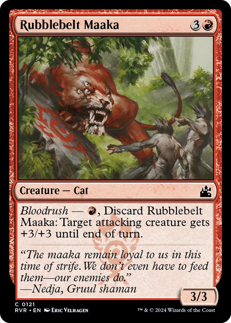 Rubblebelt Maaka [Ravnica Remastered] | Clutch Gaming