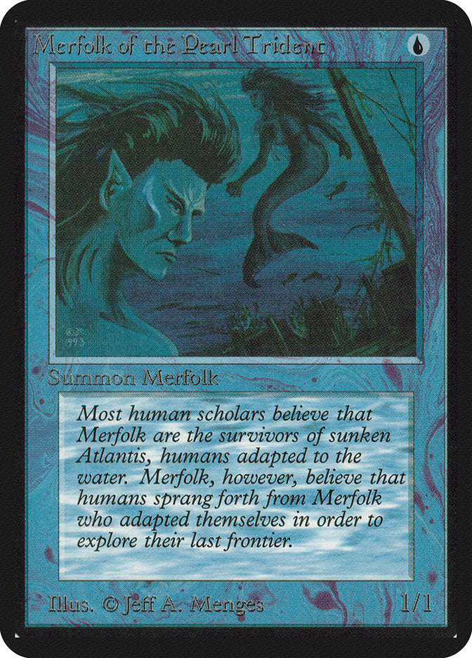 Merfolk of the Pearl Trident [Alpha Edition] | Clutch Gaming