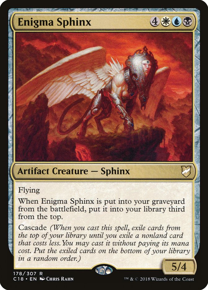 Enigma Sphinx [Commander 2018] | Clutch Gaming