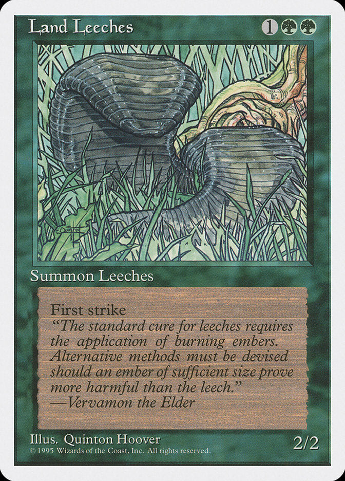 Land Leeches [Fourth Edition] | Clutch Gaming