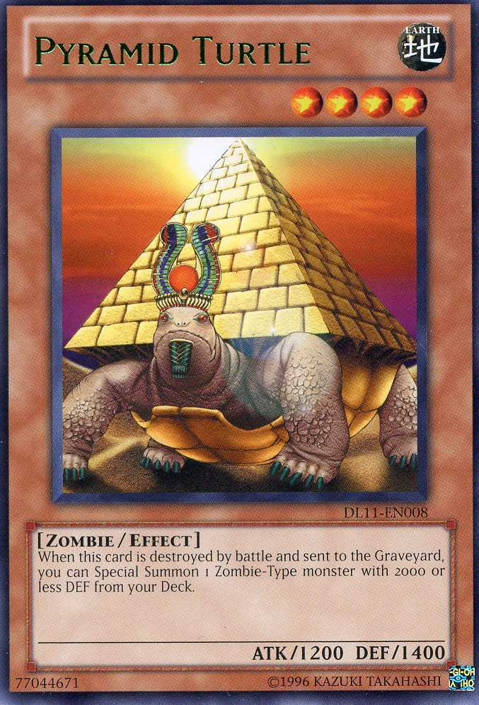 Pyramid Turtle (Green) [DL11-EN008] Rare | Clutch Gaming