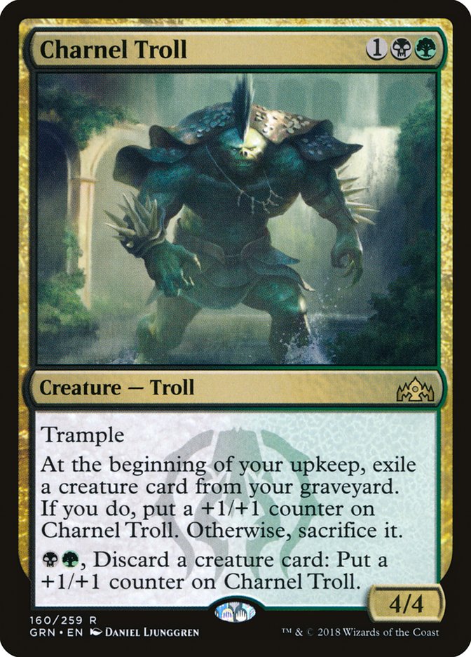 Charnel Troll [Guilds of Ravnica] | Clutch Gaming