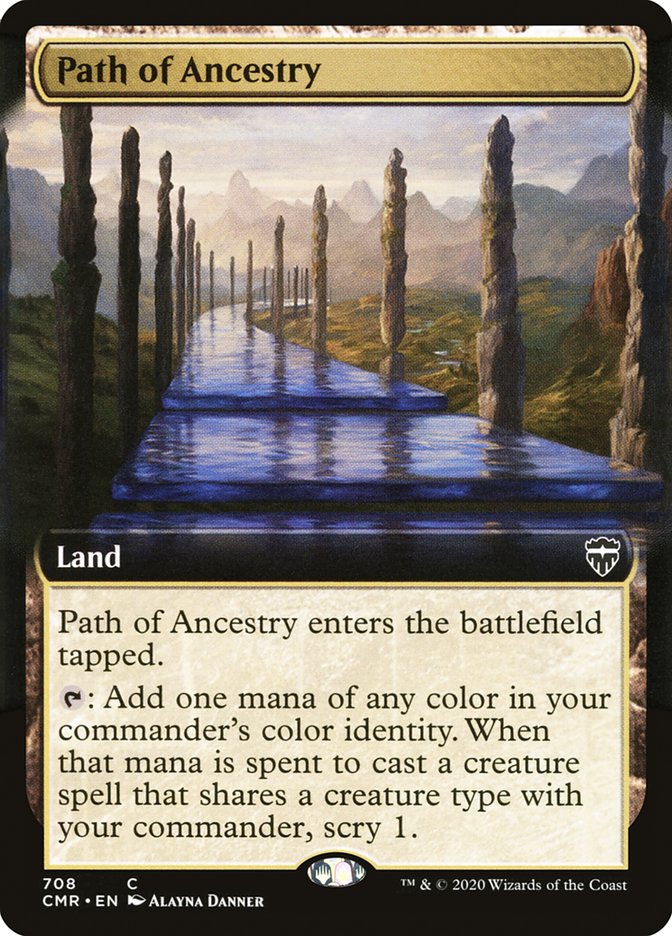 Path of Ancestry (Extended Art) [Commander Legends] | Clutch Gaming