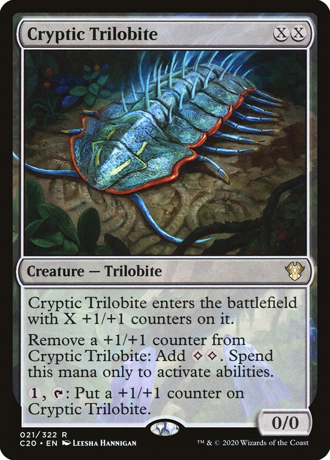 Cryptic Trilobite [Commander 2020] | Clutch Gaming