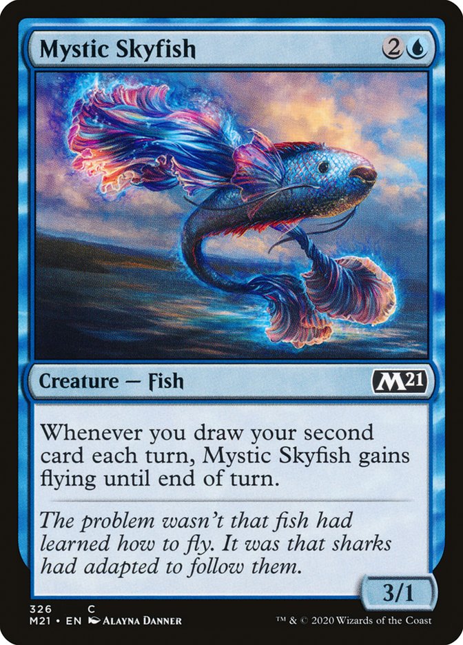 Mystic Skyfish [Core Set 2021] | Clutch Gaming