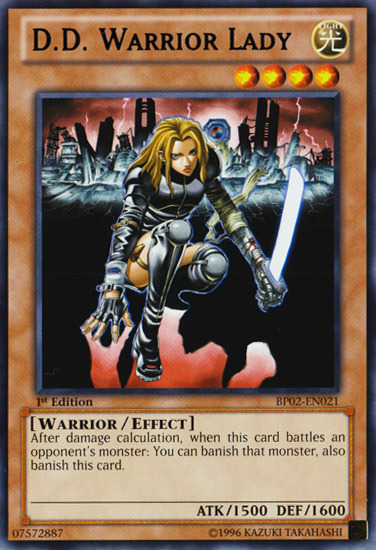 D.D. Warrior Lady [BP02-EN021] Rare | Clutch Gaming