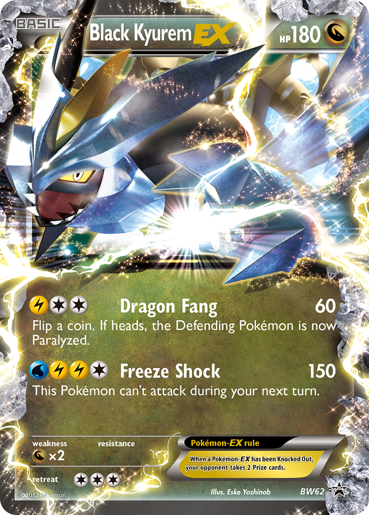 Black Kyurem EX (BW62) [Black & White: Black Star Promos] | Clutch Gaming