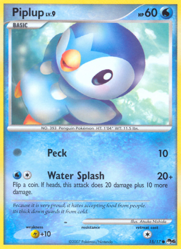 Piplup (15/17) [POP Series 6] | Clutch Gaming