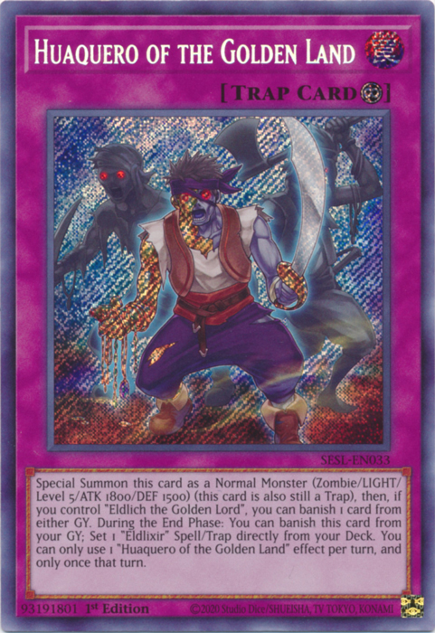 Huaquero of the Golden Land [SESL-EN033] Secret Rare | Clutch Gaming