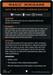 Into the Story: Horror Edition (Magic Minigame) [Innistrad: Midnight Hunt Minigame] | Clutch Gaming