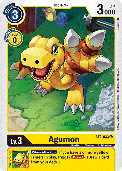 Agumon [BT2-033] [Release Special Booster Ver.1.5] | Clutch Gaming