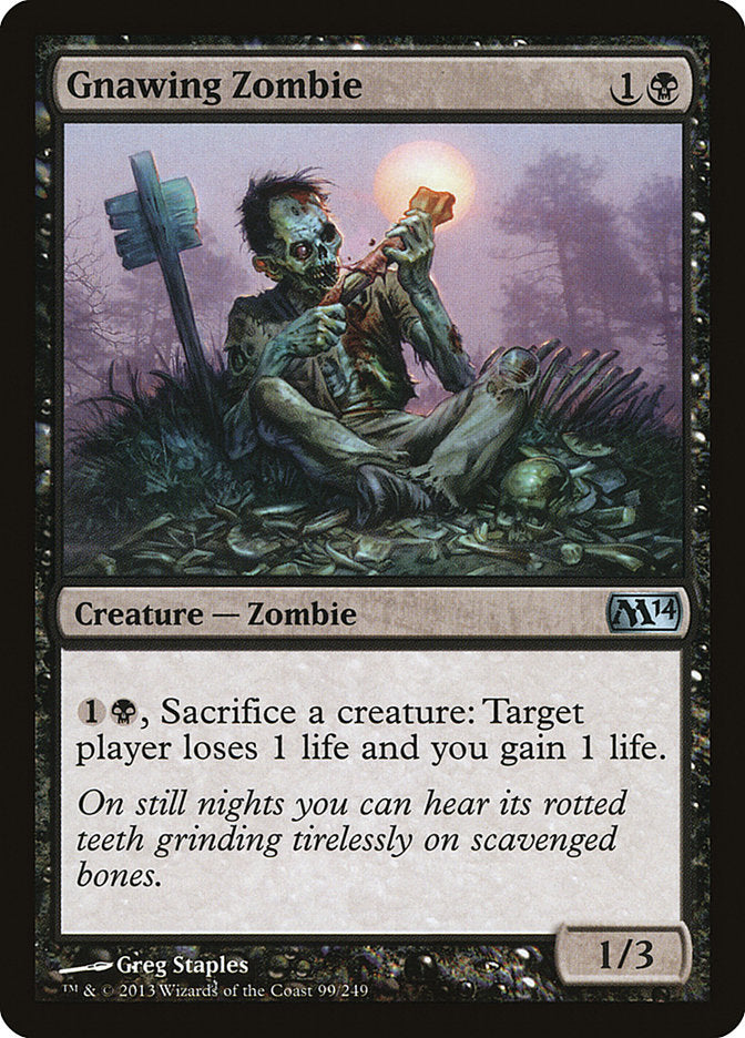 Gnawing Zombie [Magic 2014] | Clutch Gaming