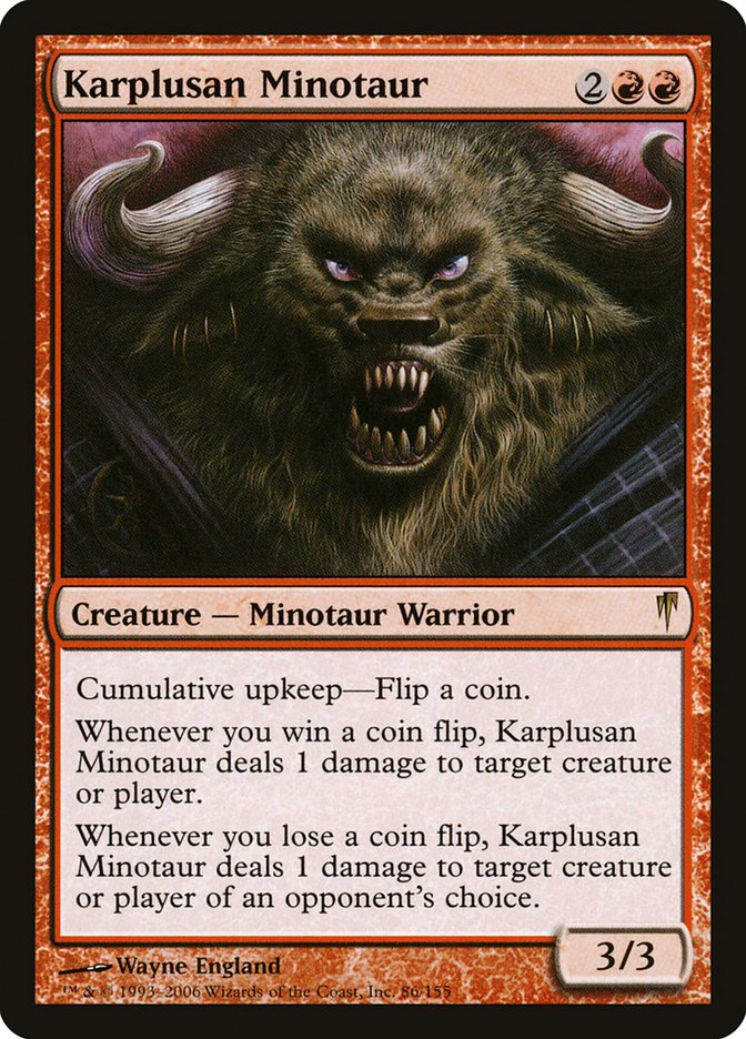 Karplusan Minotaur [Coldsnap] | Clutch Gaming