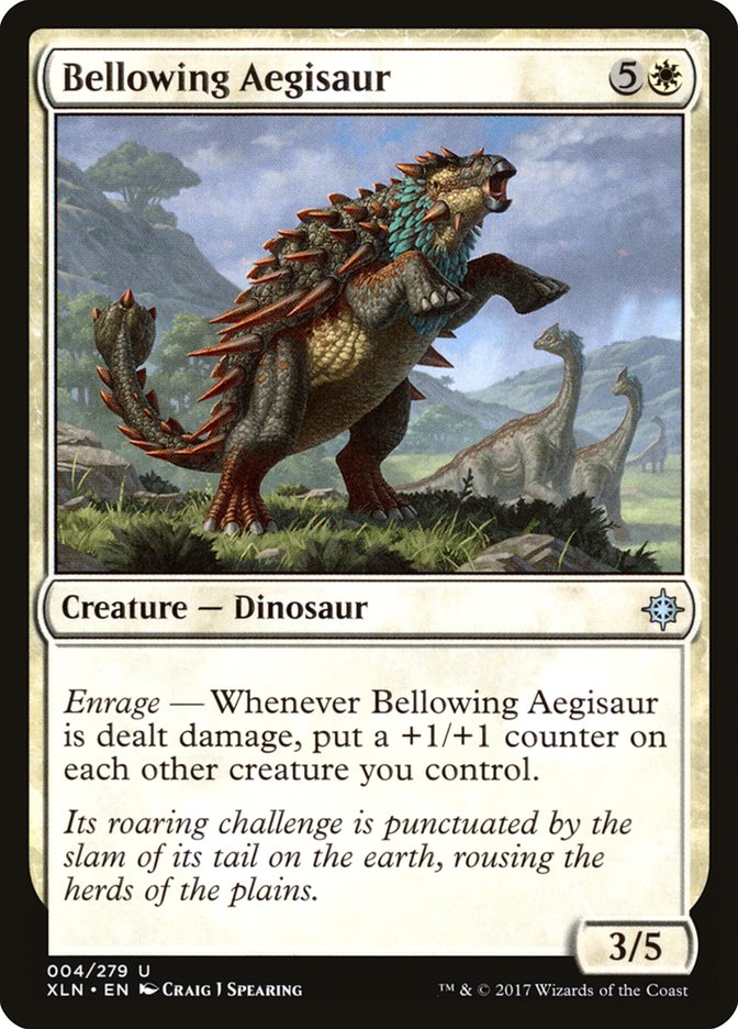 Bellowing Aegisaur [Ixalan] | Clutch Gaming