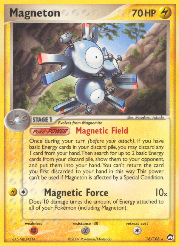 Magneton (16/108) [EX: Power Keepers] | Clutch Gaming