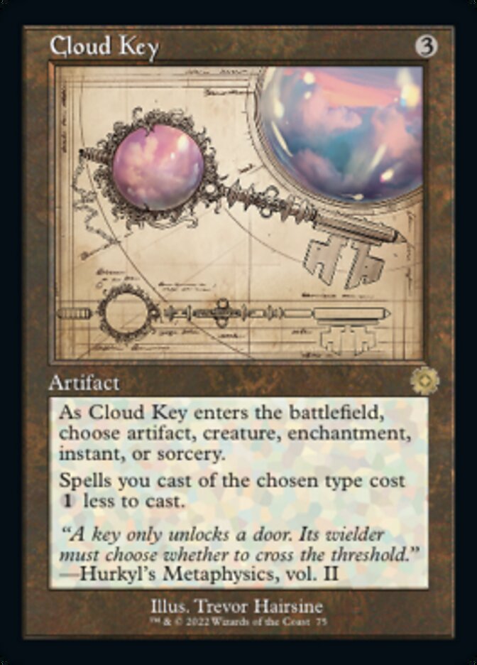 Cloud Key (Retro Schematic) [The Brothers' War Retro Artifacts] | Clutch Gaming