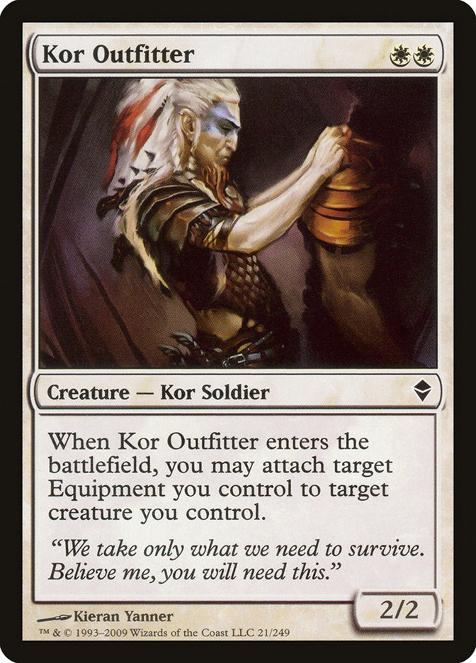 Kor Outfitter [Zendikar] | Clutch Gaming