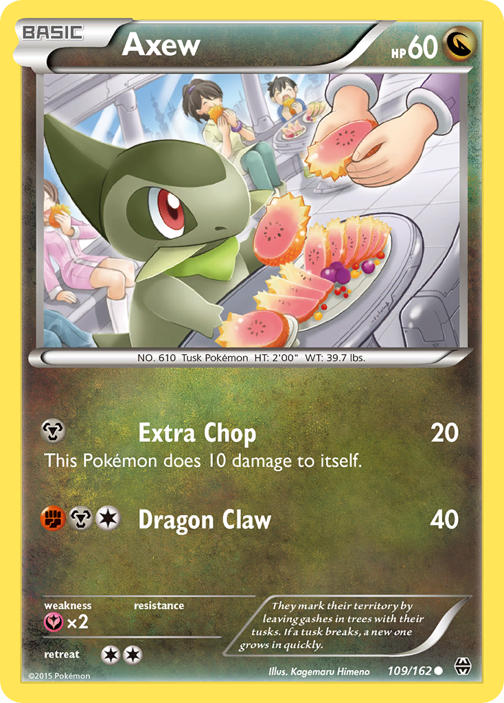 Axew (109/162) [XY: BREAKthrough] | Clutch Gaming