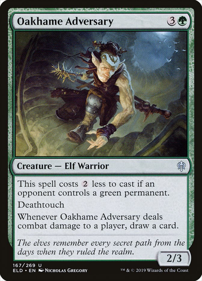 Oakhame Adversary [Throne of Eldraine] | Clutch Gaming