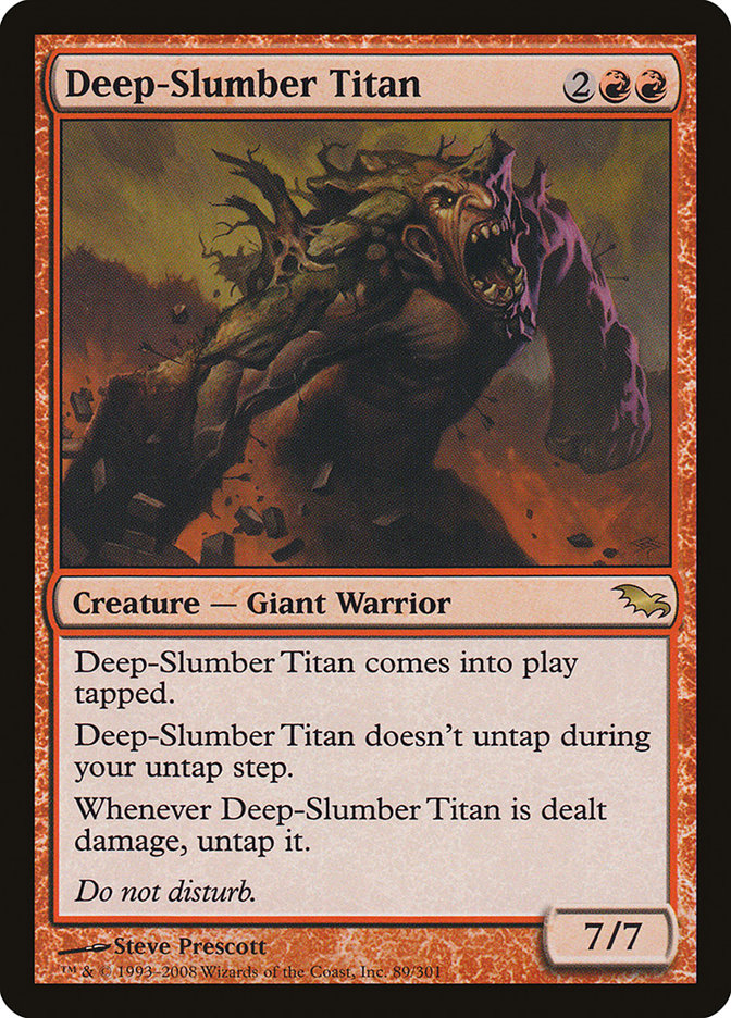 Deep-Slumber Titan [Shadowmoor] | Clutch Gaming