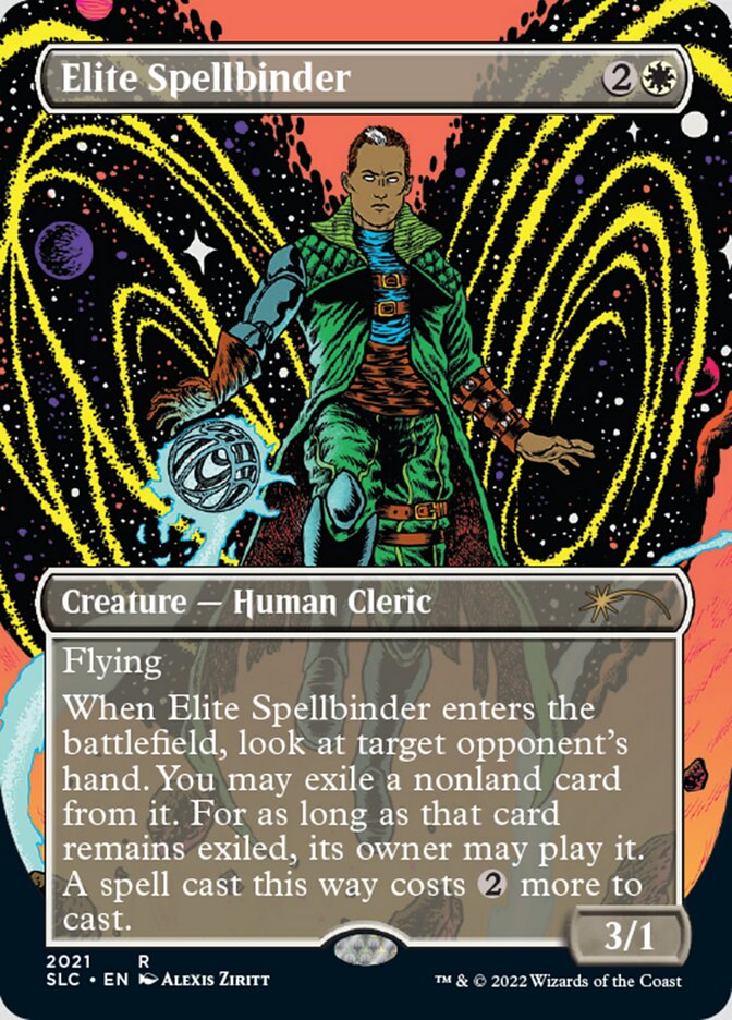 Elite Spellbinder (Borderless) [Secret Lair 30th Anniversary Countdown Kit] | Clutch Gaming