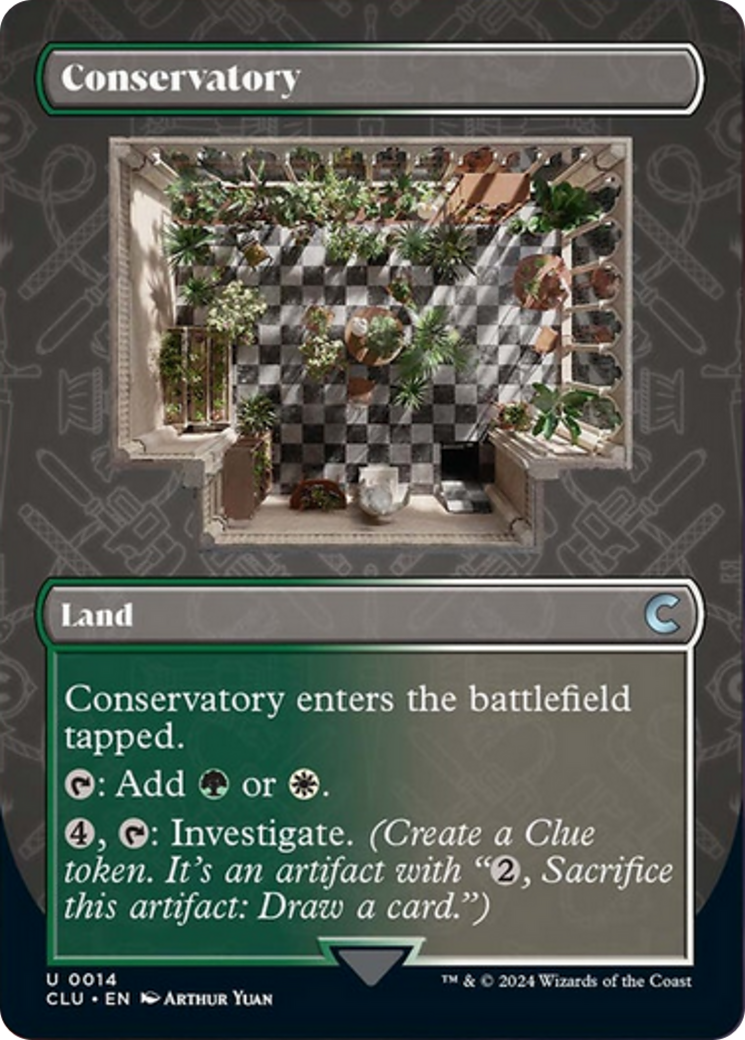 Conservatory (Borderless) [Ravnica: Clue Edition] | Clutch Gaming