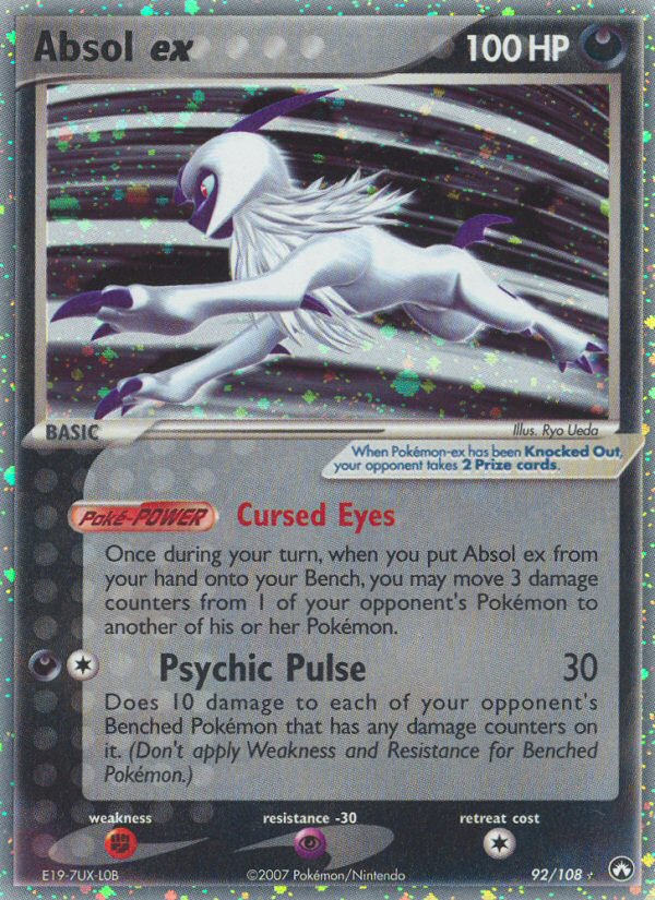 Absol ex (92/108) [EX: Power Keepers] | Clutch Gaming