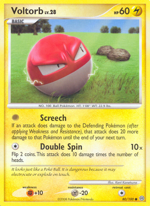 Voltorb (80/100) [Diamond & Pearl: Stormfront] | Clutch Gaming