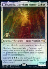 Katilda, Dawnhart Martyr // Katilda's Rising Dawn [Innistrad: Crimson Vow Prerelease Promos] | Clutch Gaming