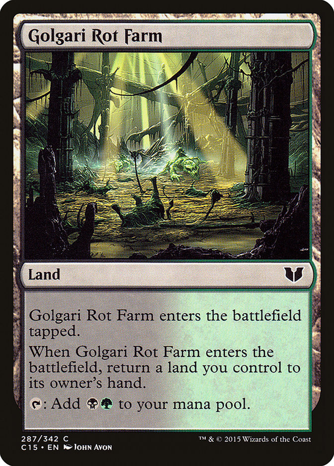 Golgari Rot Farm [Commander 2015] | Clutch Gaming