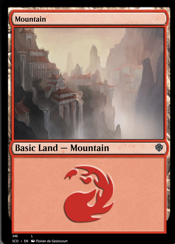 Mountain (346) [Starter Commander Decks] | Clutch Gaming