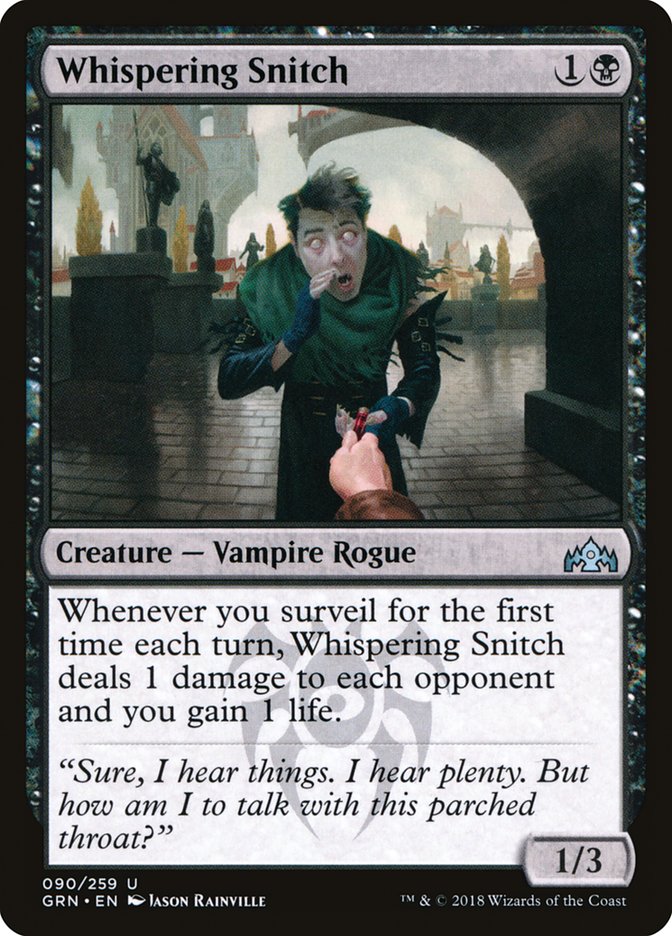 Whispering Snitch [Guilds of Ravnica] | Clutch Gaming