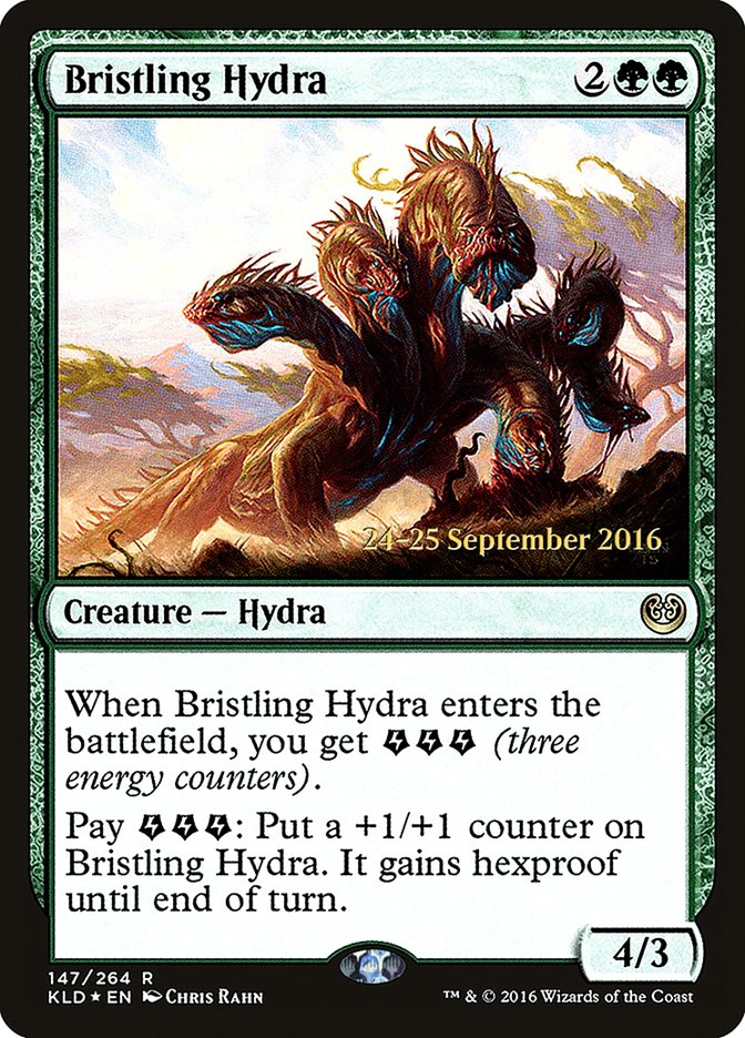 Bristling Hydra [Kaladesh Prerelease Promos] | Clutch Gaming