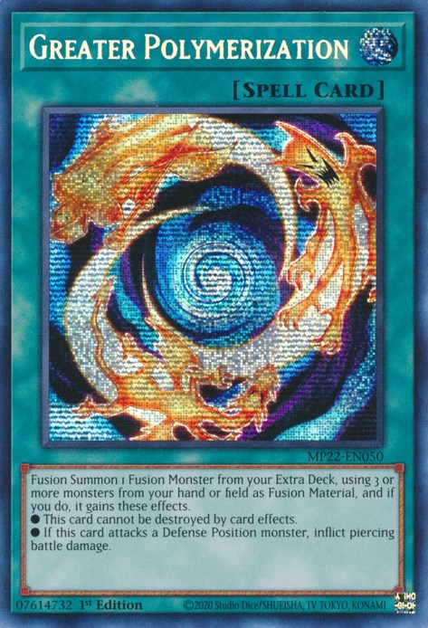 Greater Polymerization [MP22-EN050] Prismatic Secret Rare | Clutch Gaming