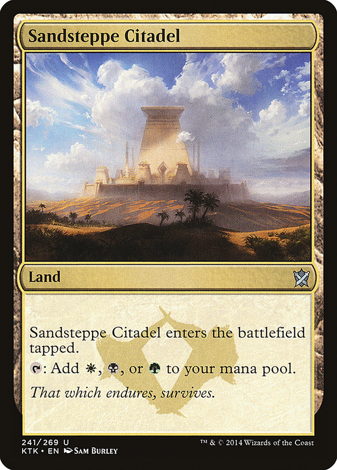 Sandsteppe Citadel [Khans of Tarkir] | Clutch Gaming